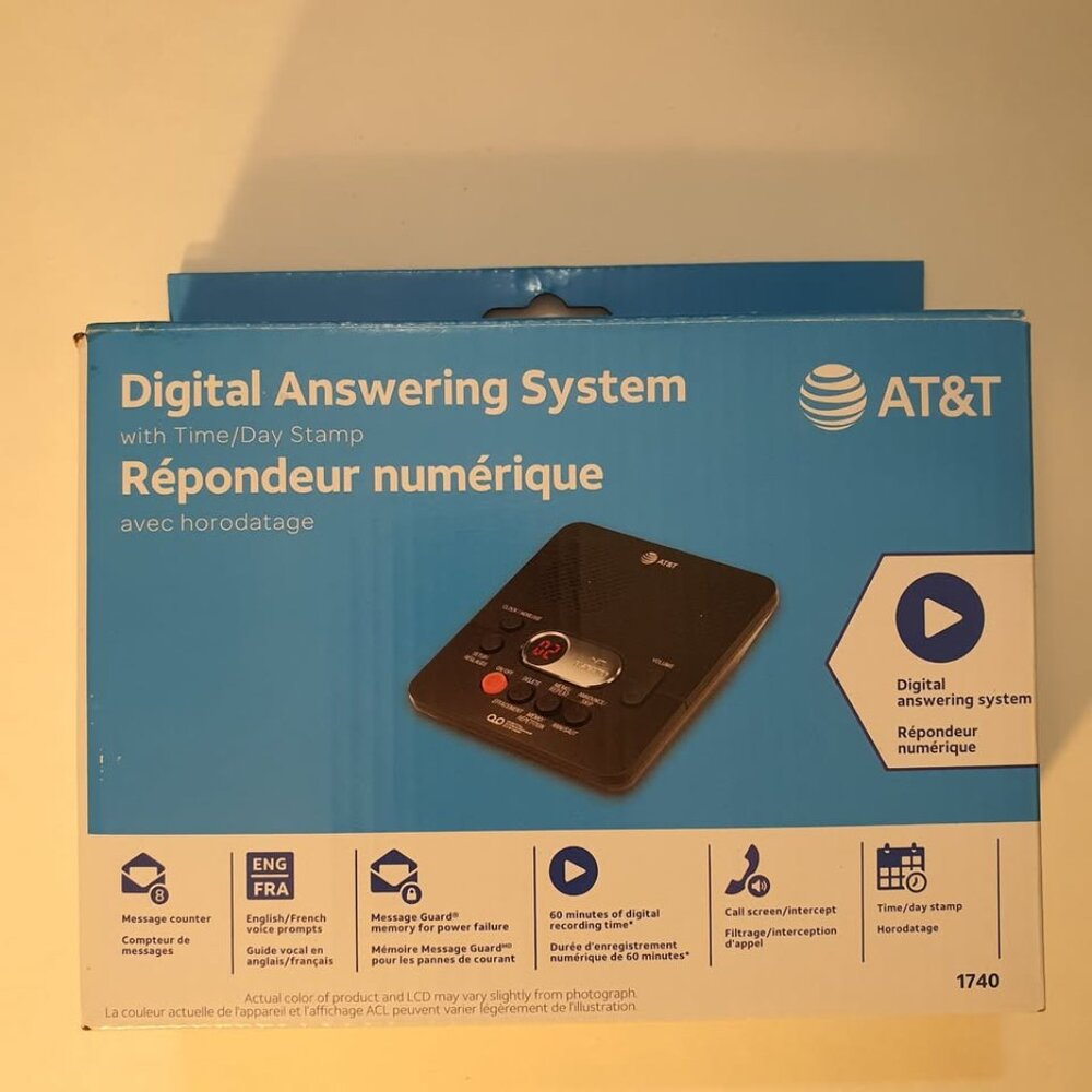 AT&T Digital Answering System 60 Min Recording - 1704